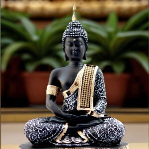 Beautiful Sitting Buddha Idol Statue